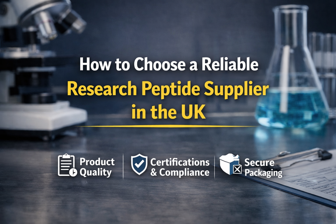 How to choose a reliable peptide supplier in the UK