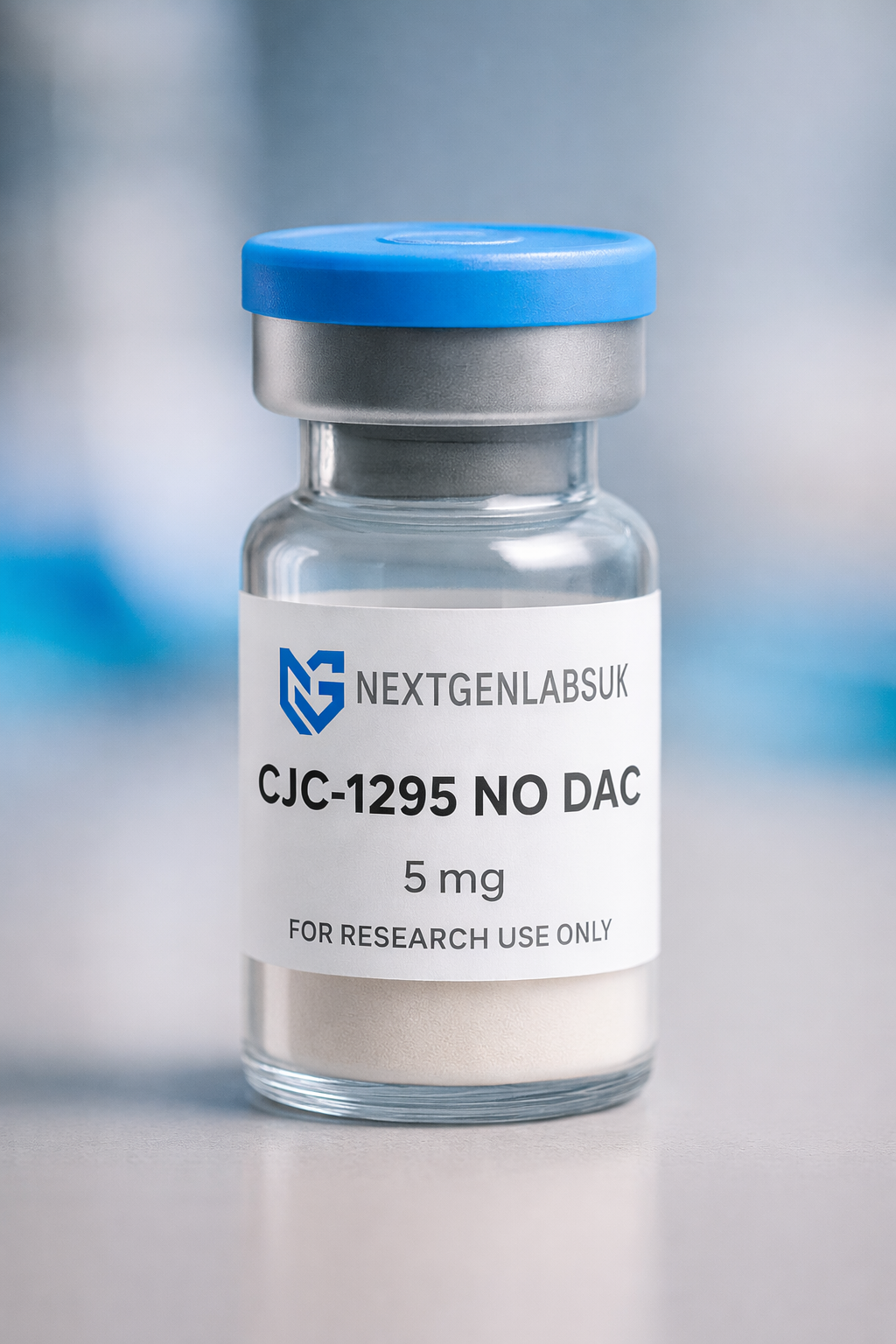 CJC-1295 No DAC peptide 10mg research grade lyophilised vial
